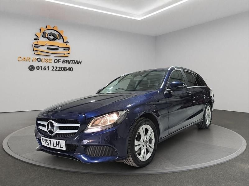 Blue Used 2017 Mercedes C220 Executive Estate | £14,000 (Good price) - Image 1/4