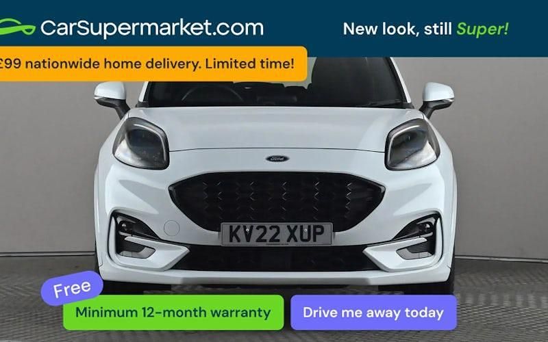 Used Ford Puma ST-Line 125 HP (91 kW) 2022 White SUV