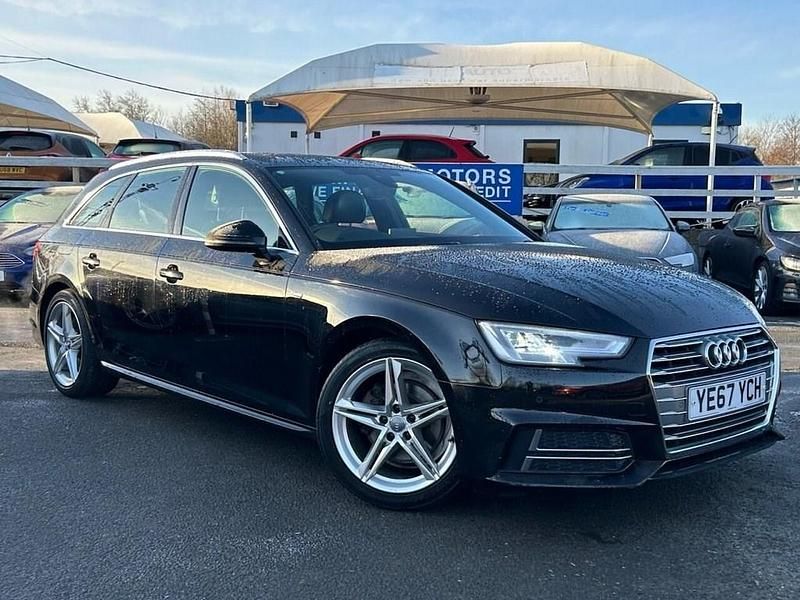 Black Used 2017 Audi A4 S-Line Estate | £10,599 (A bit pricey) - Image 1/4