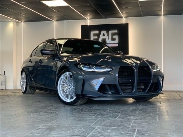 Grey Used 2022 BMW M3 Competition Edition Sedan | £64,995 (Expensive) - Image 1/1