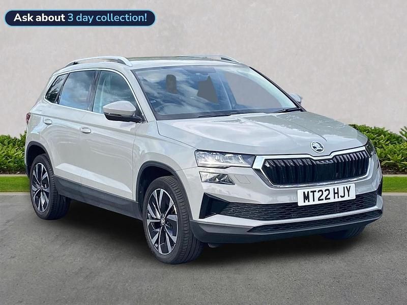 Grey Used 2022 Skoda Karoq SE L SUV | £20,880 (Fair price) - Image 1/4