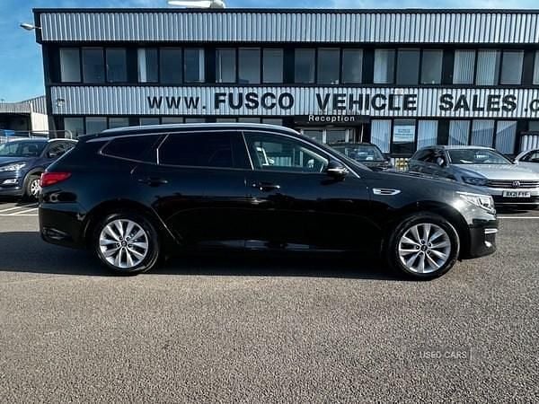 Used Kia Optima 139 HP (102 kW) 2018 Black Estate