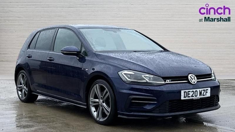 Blue Used 2020 VW Golf VII R-line Edition Hatchback | £15,810 (Good price) - Image 1/4
