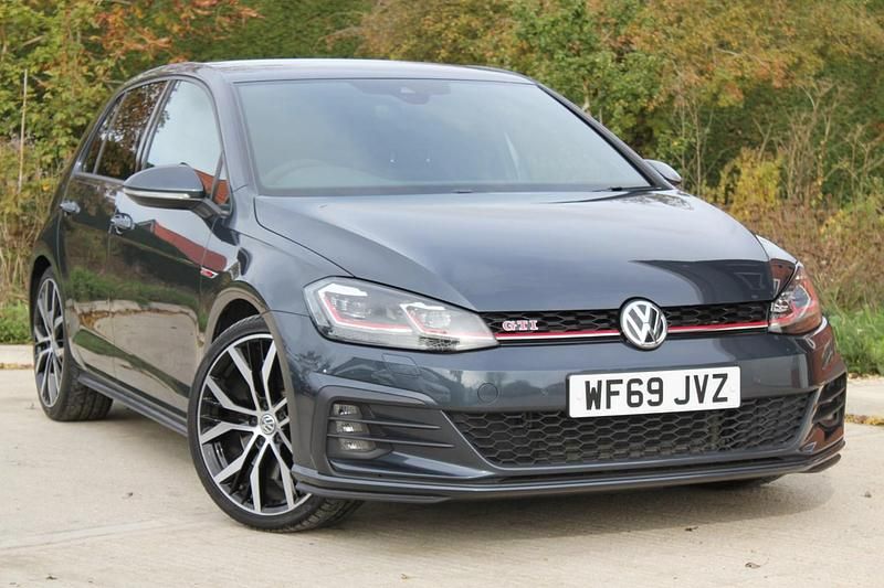 Blue Used 2019 VW Golf VII GTI Hatchback | £20,500 (Fair price) - Image 1/4