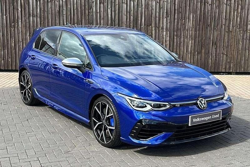 Blue Used 2022 VW Golf VIII R Hatchback | £35,699 (Expensive) - Image 1/4