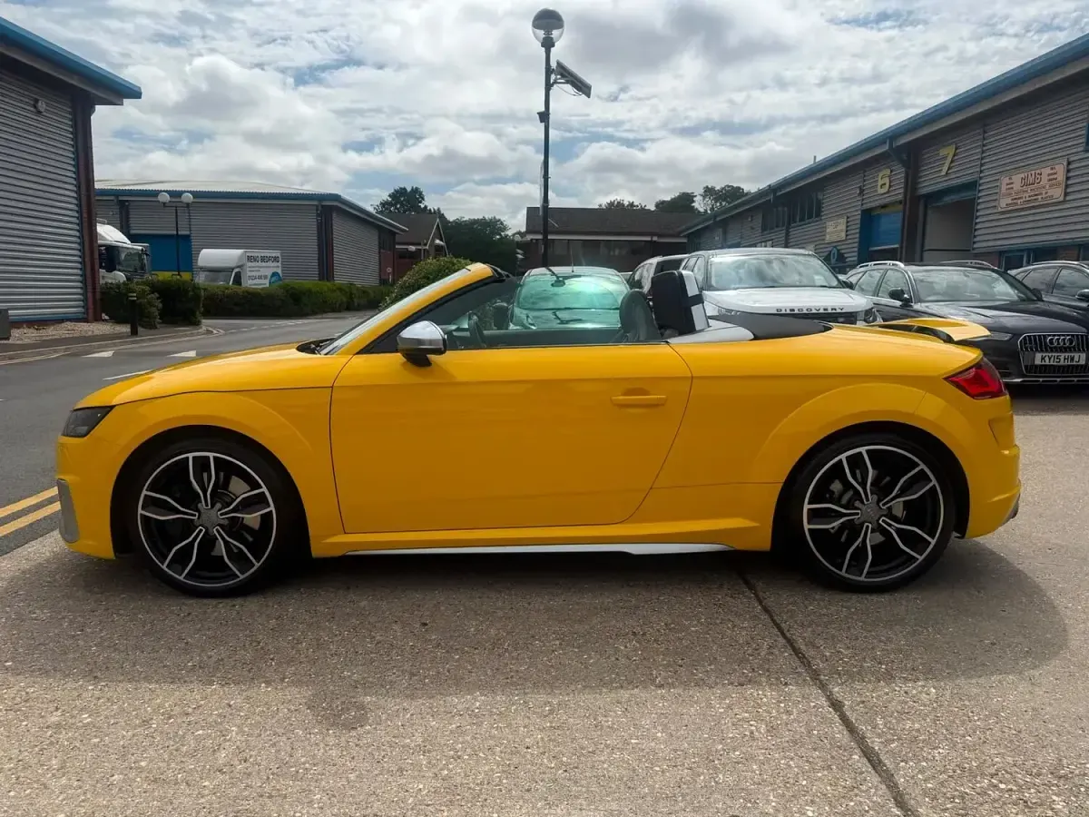 Used Audi TTS Exclusive 2020 Yellow Cabriolet