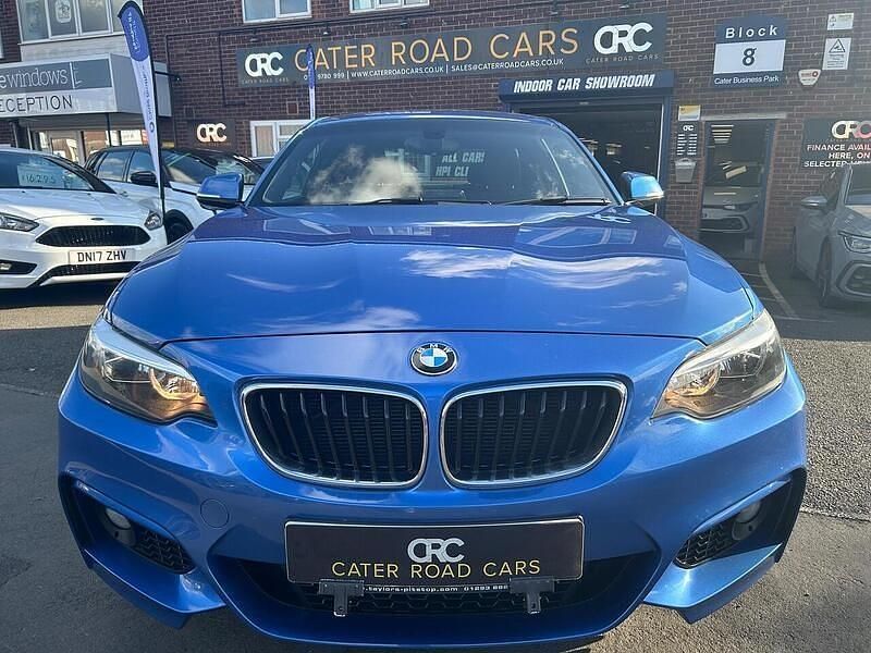 Used BMW 218 M Sport 2015 Blue Coupe