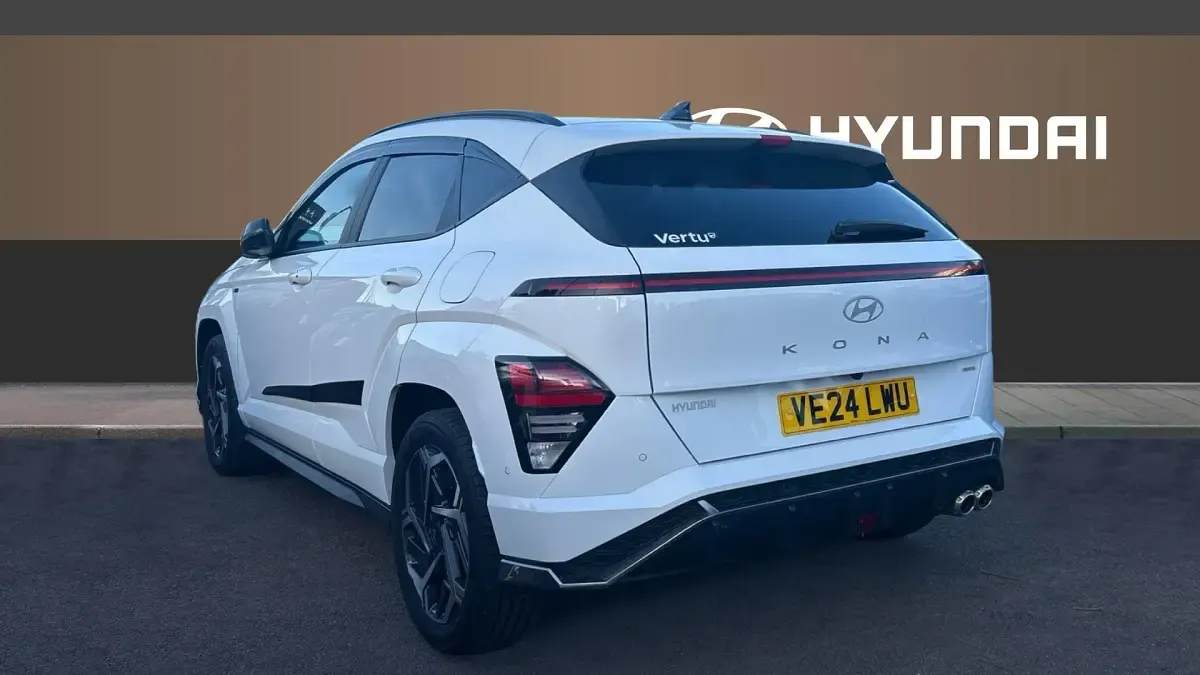Used Hyundai Kona N Line 141 HP (103 kW) 2024 White SUV