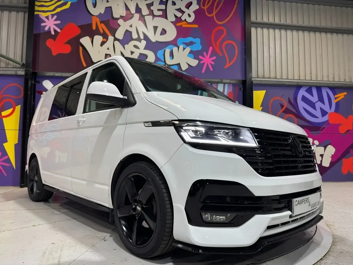 Used VW T6.1 Highline 150 HP (110 kW) 2020 White Van