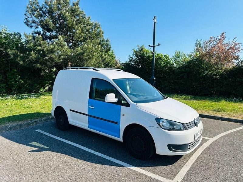 Used VW Caddy Startline 75 HP (55 kW) 2014 White MPV