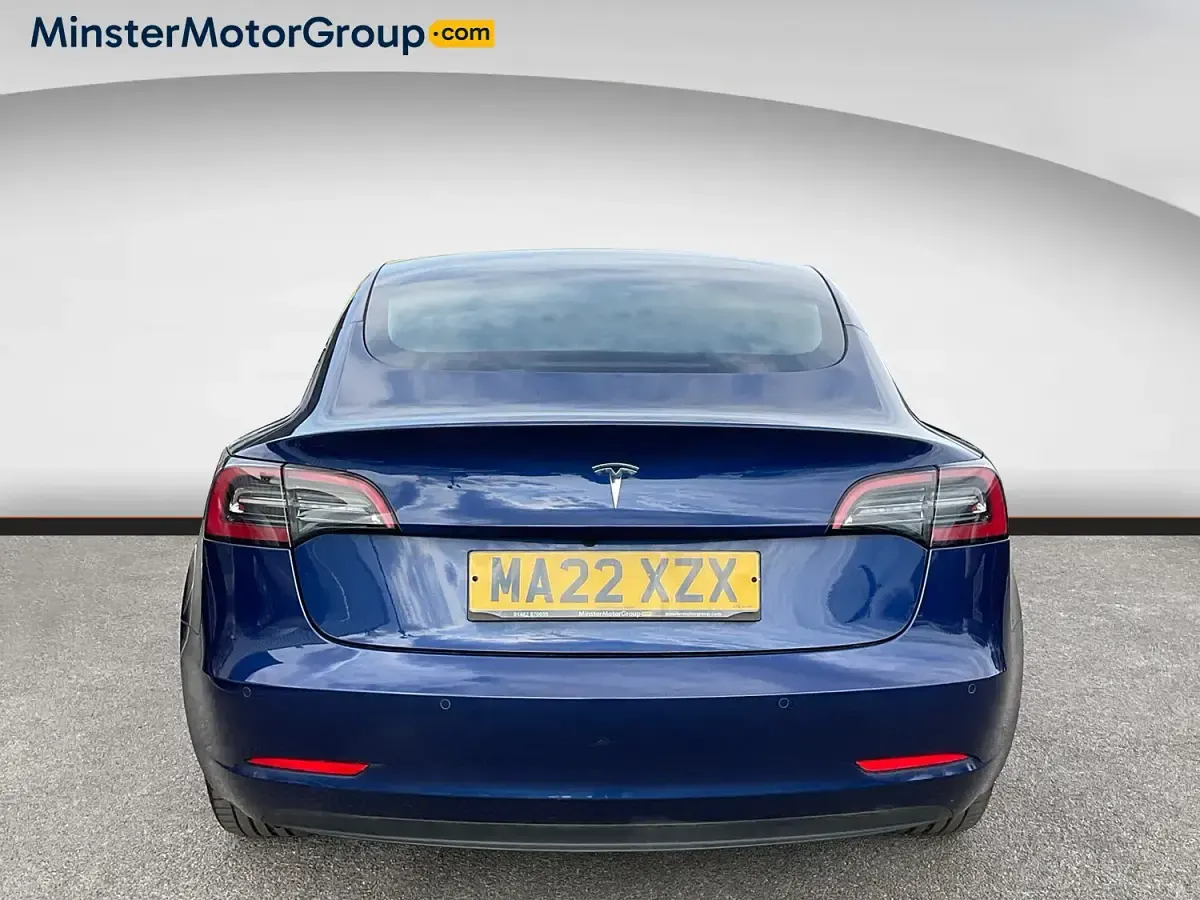 Used Tesla Model 3 Standard Range 52 kW (72 HP) 2022 Blue Sedan