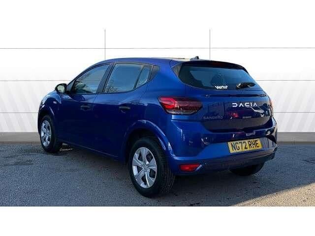 Used Dacia Sandero Essentiel 91 HP (66 kW) 2023 Blue Hatchback