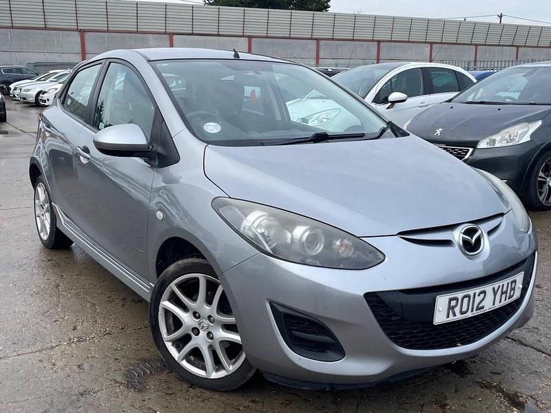 Silver Used 2012 Mazda 2 Hatchback | £1,745 (Fair price) - Image 1/4