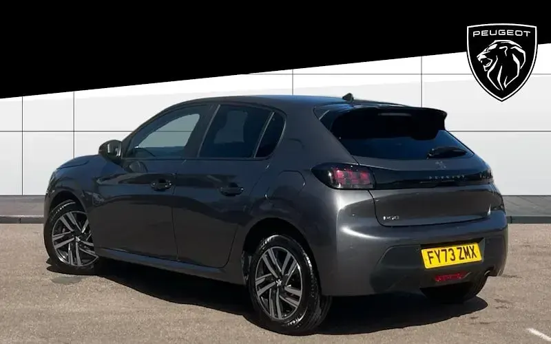 Used Peugeot 208 Active+ 102 HP (75 kW) 2023 Grey Hatchback