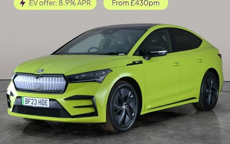 Used Skoda Enyaq iV vRS 219 kW (299 HP) 2023 Green SUV