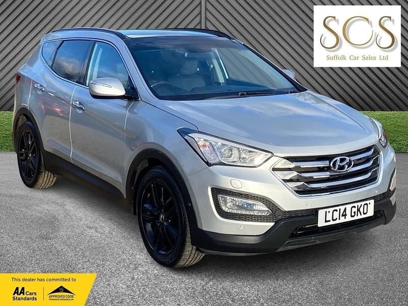 Used Hyundai Santa Fe Premium SE 2014 Silver SUV