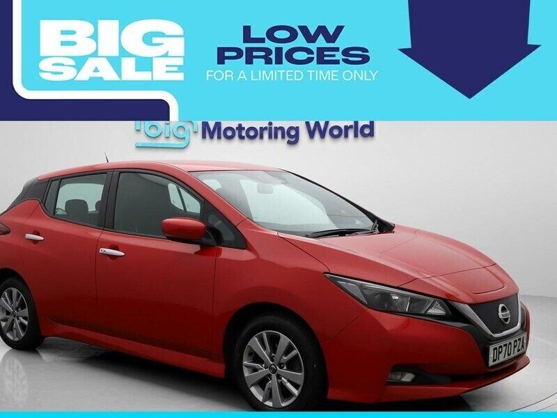 Red Used 2021 Nissan Leaf Acenta Hatchback | £7,500 (Super price) - Image 1/4
