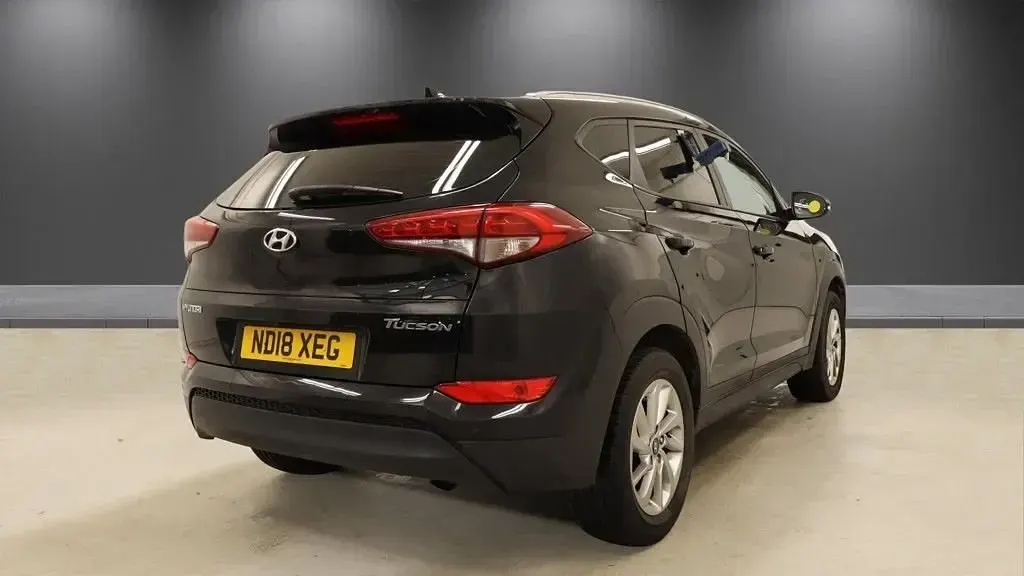 Używany Hyundai Tucson SE 132 KM (97 kW) 2018 Czarny SUV