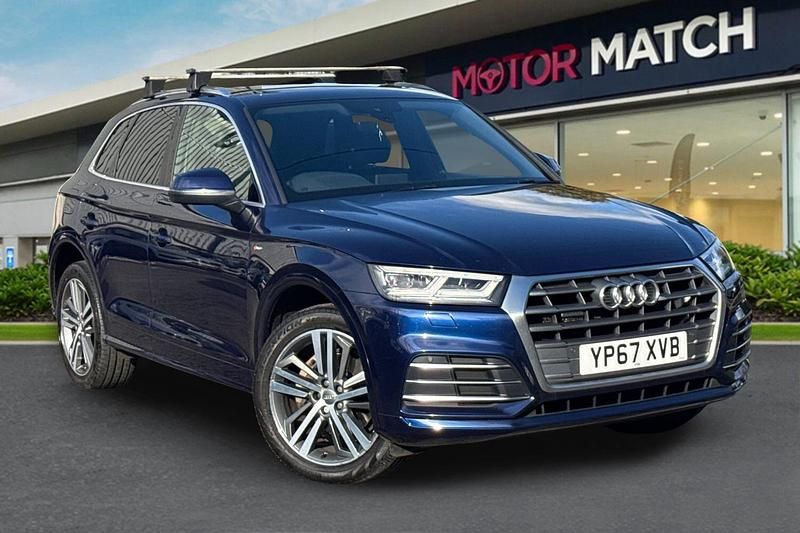 Blue Used 2017 Audi Q5 S-Line SUV | £16,500 (Fair price) - Image 1/4