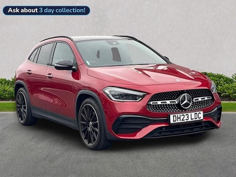 Red Used 2023 Mercedes GLA200 AMG Line Premium Plus SUV | £32,999 (A bit pricey) - Image 1/4