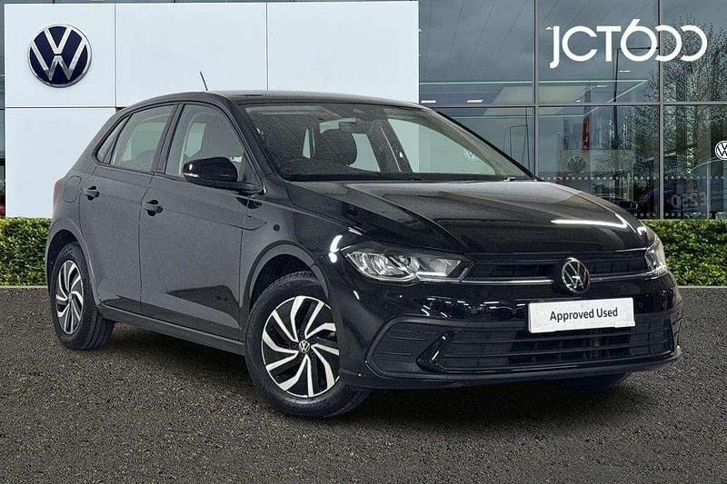 Black Used 2022 VW Polo Life Hatchback | £15,386 (Fair price) - Image 1/4