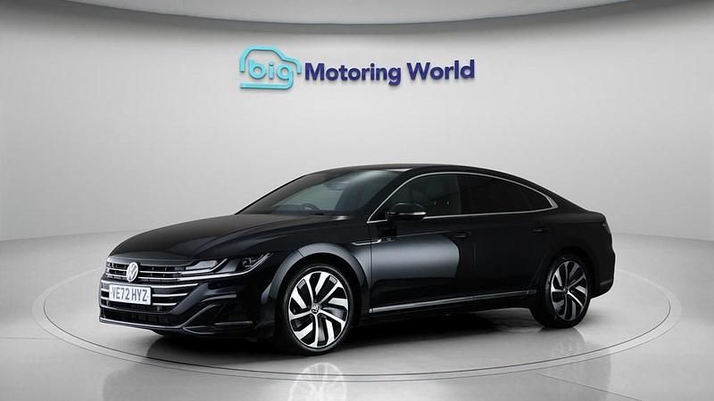 Used VW Arteon R-line 190 HP (139 kW) 2023 Black Hatchback