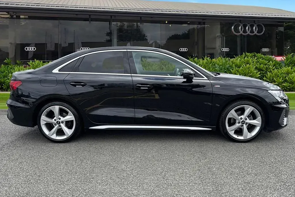 Used Audi A3 S-Line 150 HP (110 kW) 2024 Black Sedan
