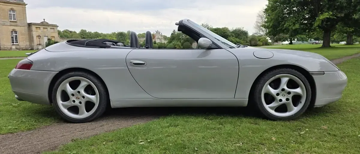 Used Porsche 996 1999 Silver Cabriolet