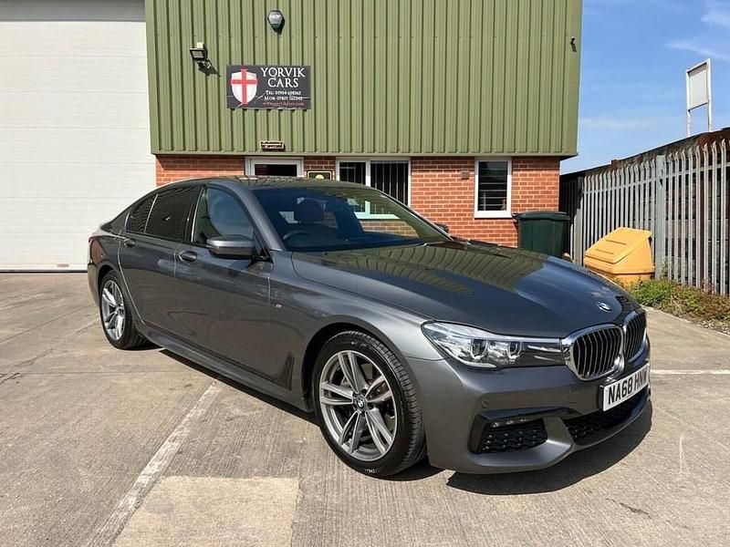 Grey Used 2018 BMW 740 M Sport Sedan | £19,995 (Good price) - Image 1/3