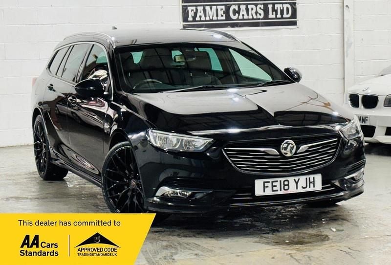 Used Vauxhall Insignia SRi 170 HP (125 kW) 2018 Black Estate