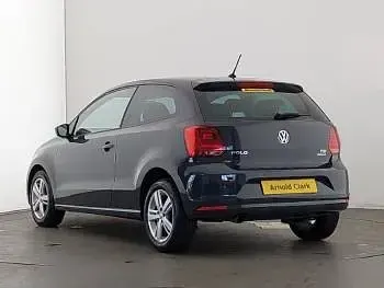Used VW Polo Match 90 HP (66 kW) 2016 Grey Hatchback