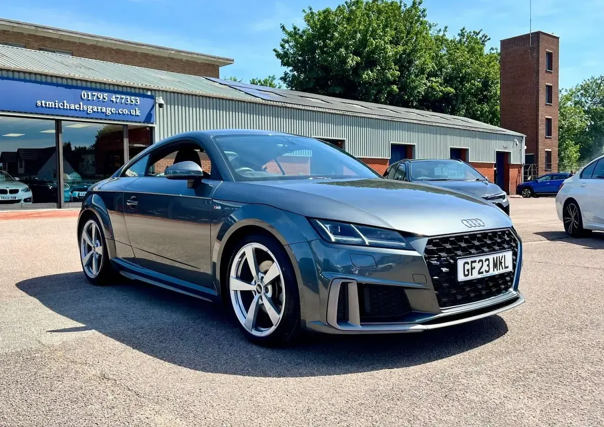 Used Audi TT S-Line 245 HP (180 kW) 2023 Grey Coupe