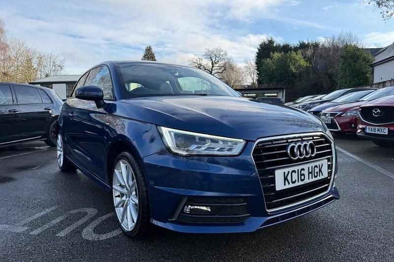Blue Used 2016 Audi A1 S-Line Hatchback | £8,250 (Fair price) - Image 1/1