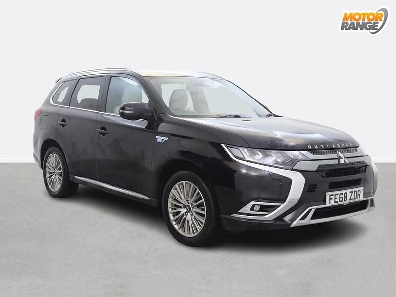 Used Mitsubishi Outlander P-HEV 2018 Black Estate