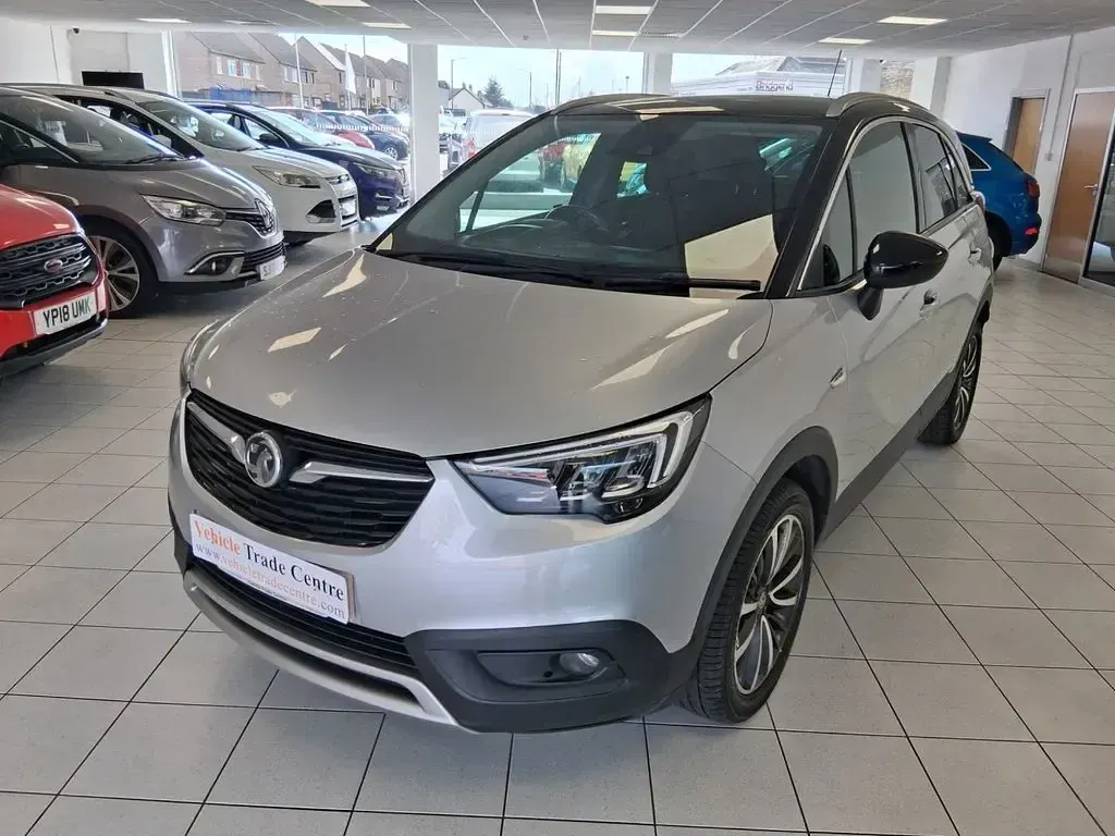 Used Vauxhall Crossland X Ultimate 130 HP (95 kW) 2018 Silver SUV