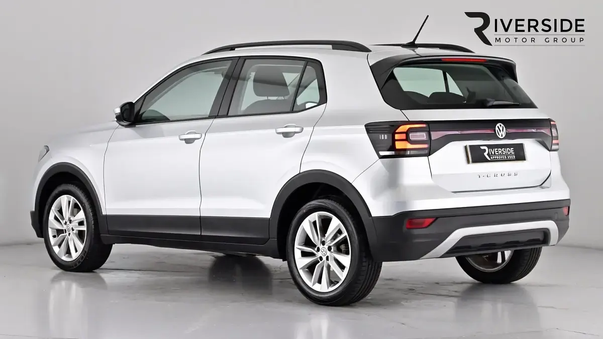 Used VW T-Cross SE 115 HP (84 kW) 2020 Silver SUV