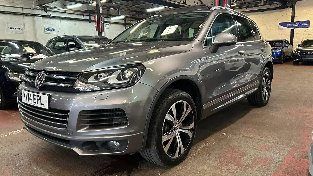 Used VW Touareg R-line 2014 Grey SUV