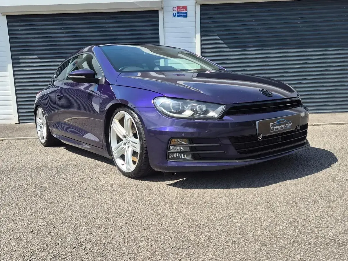 Used VW Scirocco R-line 2015 Purple Coupe