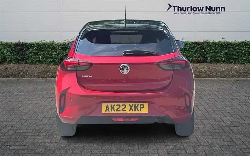 Used Vauxhall Corsa Edition 101 HP (74 kW) 2022 Red Hatchback