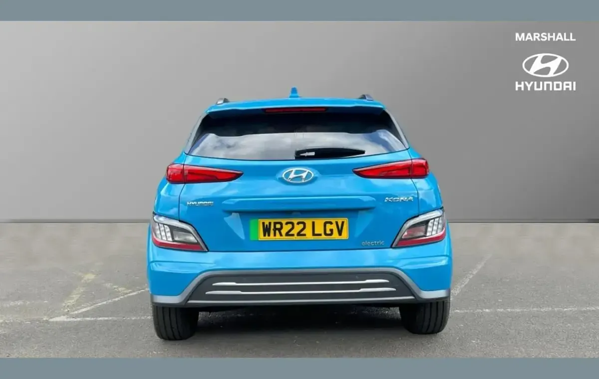 Used Hyundai Kona Premium 100 kW (136 HP) 2022 Blue SUV
