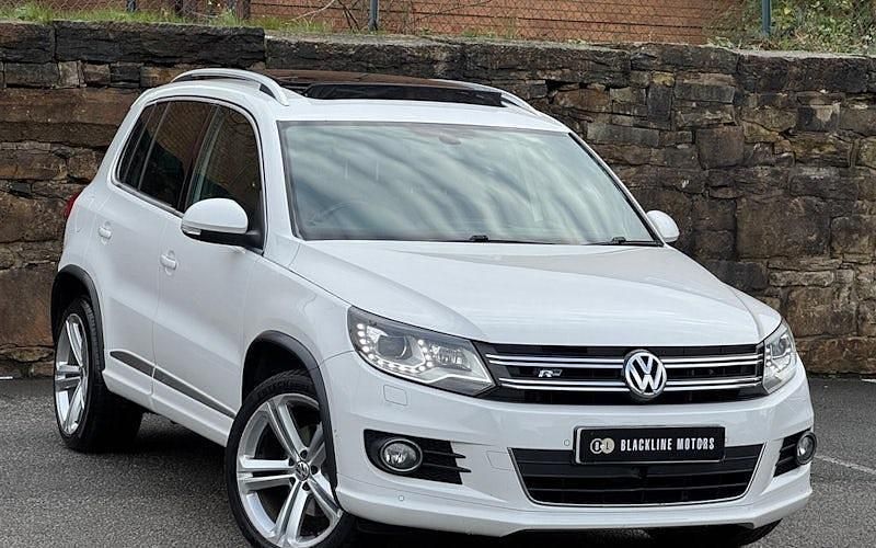 Used VW Tiguan R-line 177 HP (130 kW) 2013 White SUV