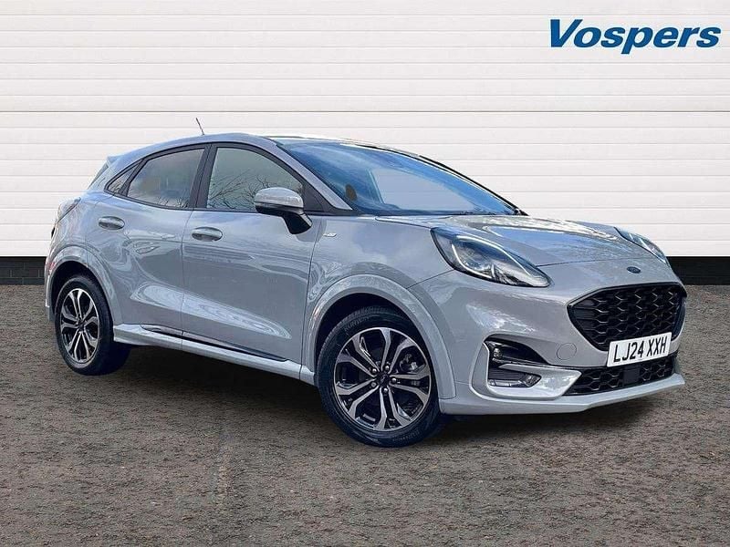Grey Used 2024 Ford Puma ST-Line SUV | £16,250 (Fair price) - Image 1/3