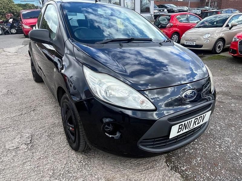Used Ford Ka 69 HP (50 kW) 2011 Black Hatchback