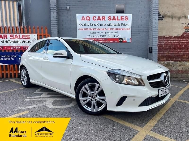 White Used 2017 Mercedes A180 Executive Hatchback | £8,690 (Fair price) - Image 1/4
