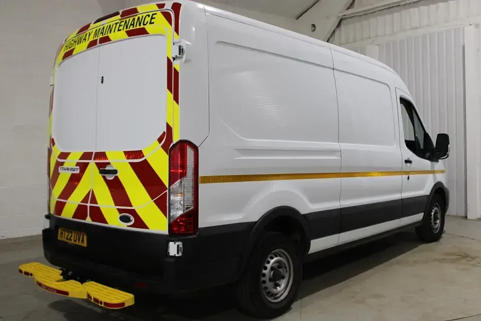 Used Ford Transit 130 HP (95 kW) 2022 White Van