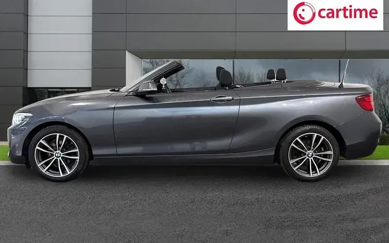 Used BMW 218 Sport Line 150 HP (110 kW) 2020 Grey Cabriolet
