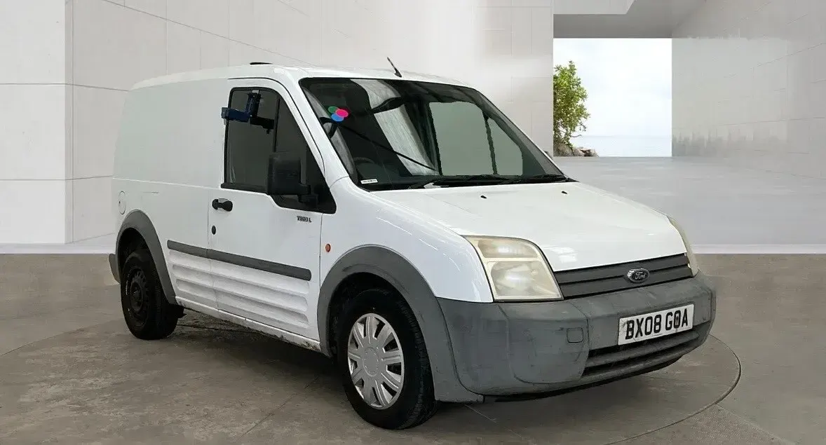 Used Ford Transit 75 HP (55 kW) 2008 White Van