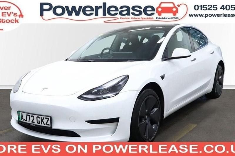 White Used 2022 Tesla Model 3 RWD Sedan | £19,289 (Good price) - Image 1/1
