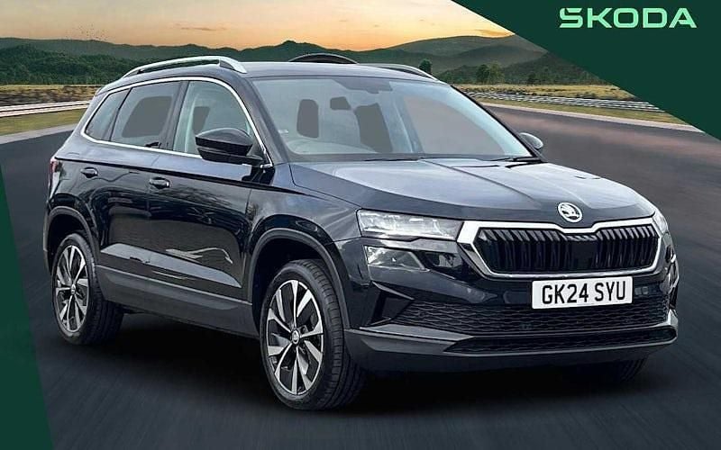 Black Used 2023 Skoda Karoq SE L SUV | £19,990 (Good price) - Image 1/4