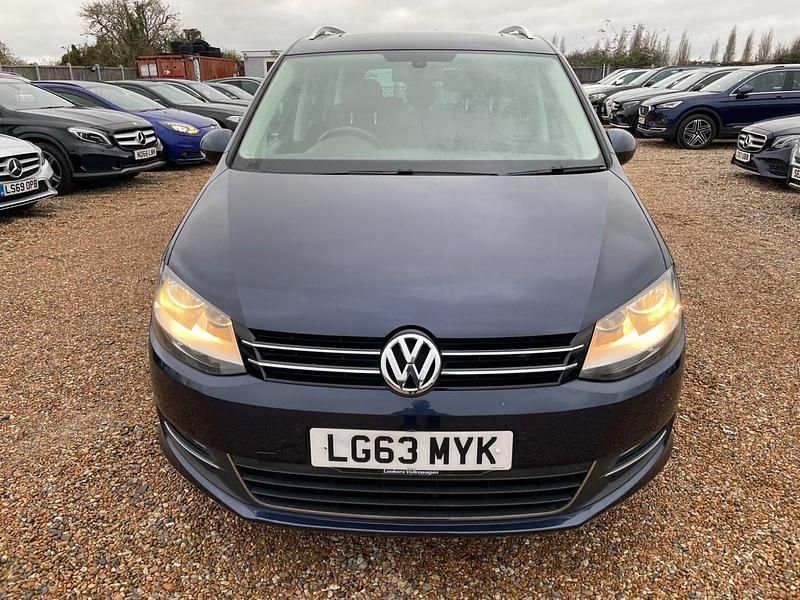 Used VW Sharan SEL 2013 Blue MPV